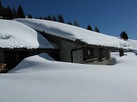 Con le ciaspole dal Passo della Presolana alle Baite Cassinelli e Corzene in Presolana il 4 febbraio 09 - FOTOGALLERY